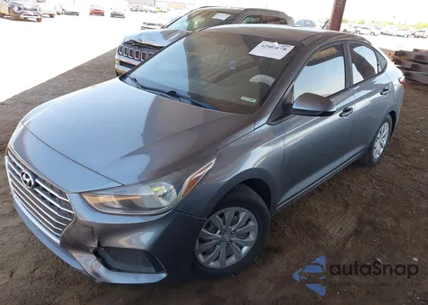 2020 Hyundai Accent Se из США, поврежденный, VIN 3KPC24A6XLE107859